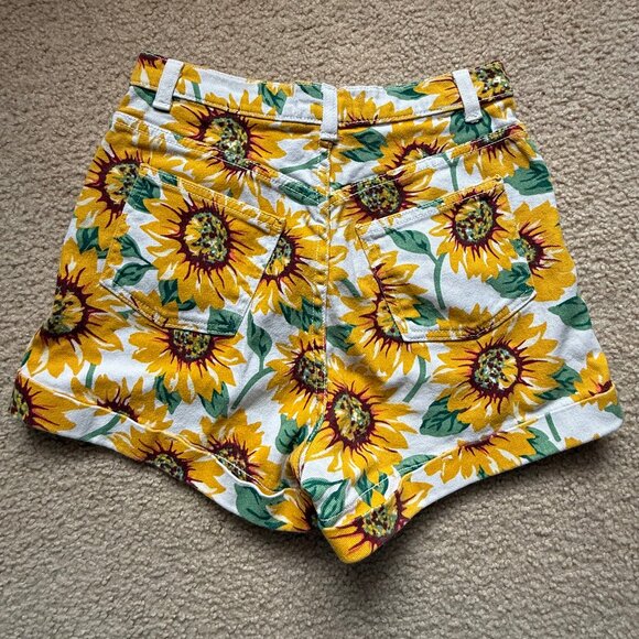 American Apparel Sunflower Shorts Size 28/29 - Picture 2 of 5